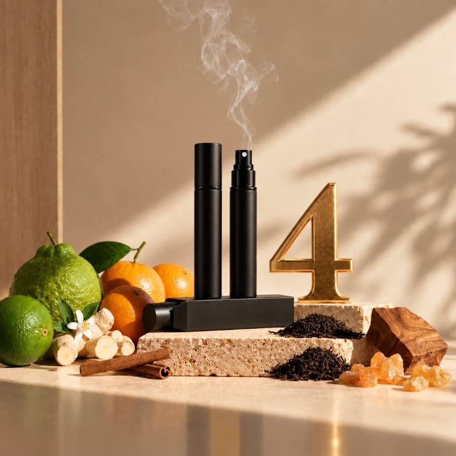 N°04 – Esprit Libre – Extrait de Parfum 15 ml | Flacon Noir