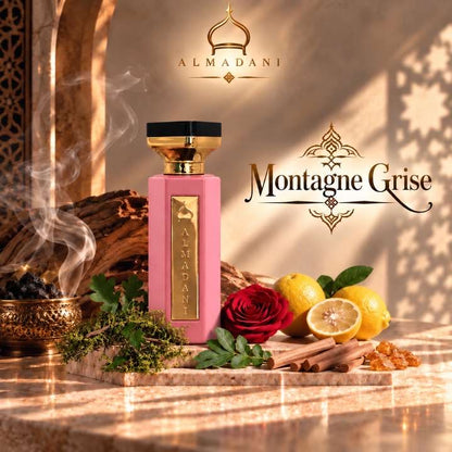 N°09 – Montagne Grise Femme – Extrait de Parfum 50 ml | Flacon Rose