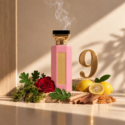 N°09 – Montagne Grise Femme – Extrait de Parfum 50 ml | Flacon Rose