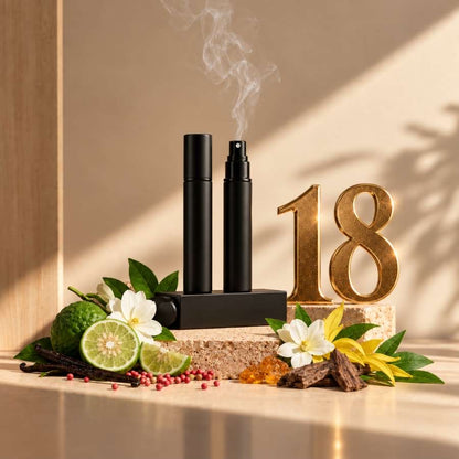 N°18 – Bouquet Sublime – Extrait de Parfum 15 ml | Flacon Noir
