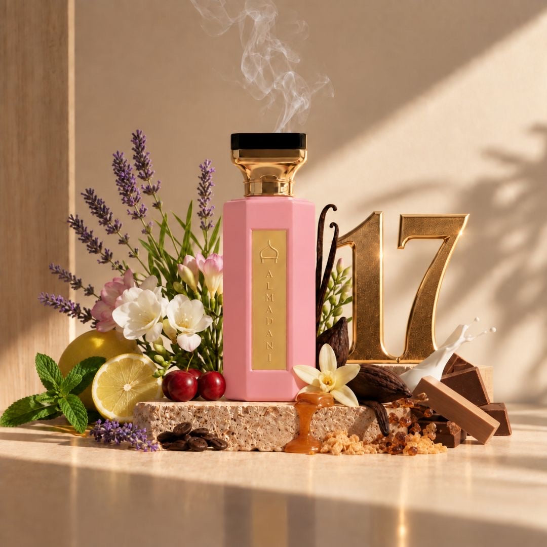 N°17 – Délice de Fève Femme – Extrait de Parfum 50 ml | Flacon Rose