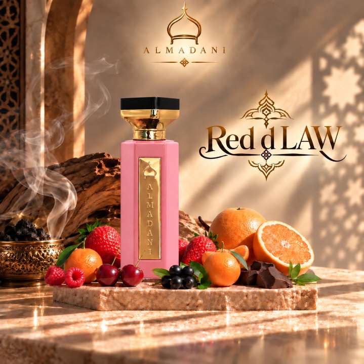 N°08 – Red D. Law Femme – Extrait de Parfum 50 ml | Flacon Rose