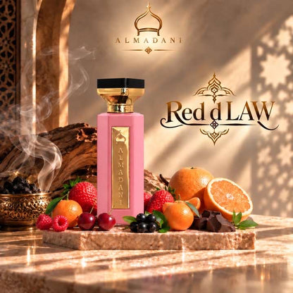 N°08 – Red D. Law Femme – Extrait de Parfum 50 ml | Flacon Rose