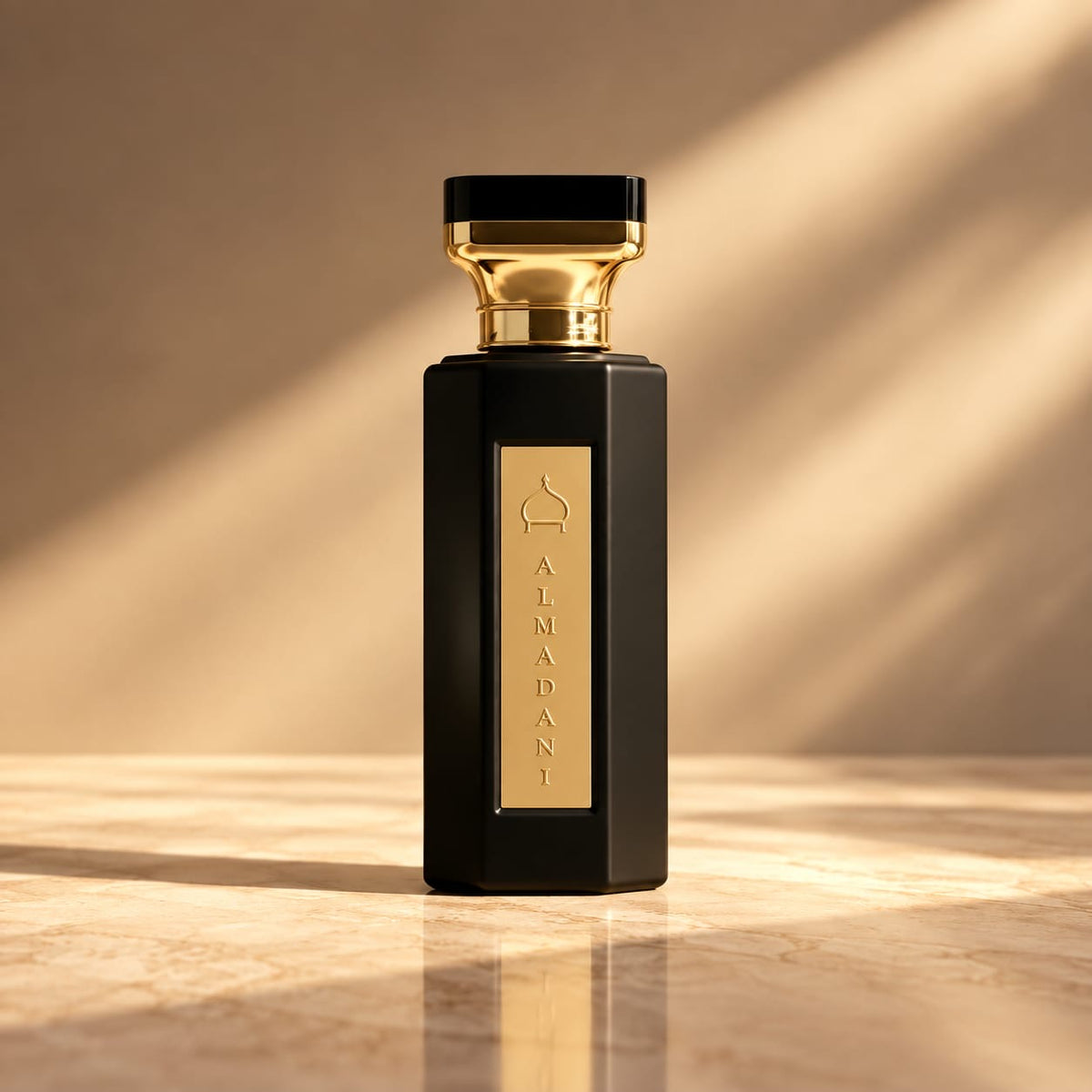 Flacon noir AL MADANI – extrait de parfum homme 50 ml