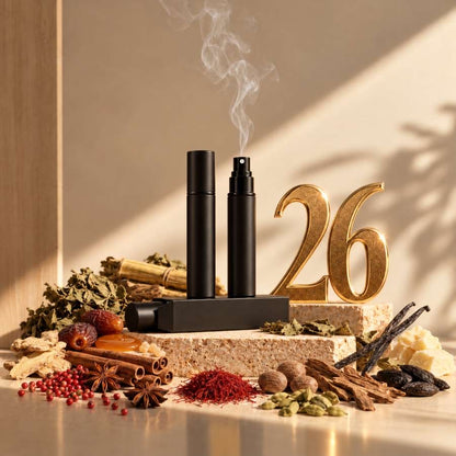 N°26 – Cadence d'Orient – Extrait de Parfum 15 ml | Flacon Noir