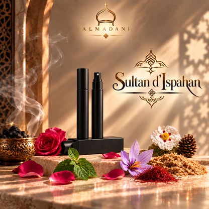 N°21 – Sultan d'Ispahan – Extrait de Parfum 15 ml | Flacon Noir