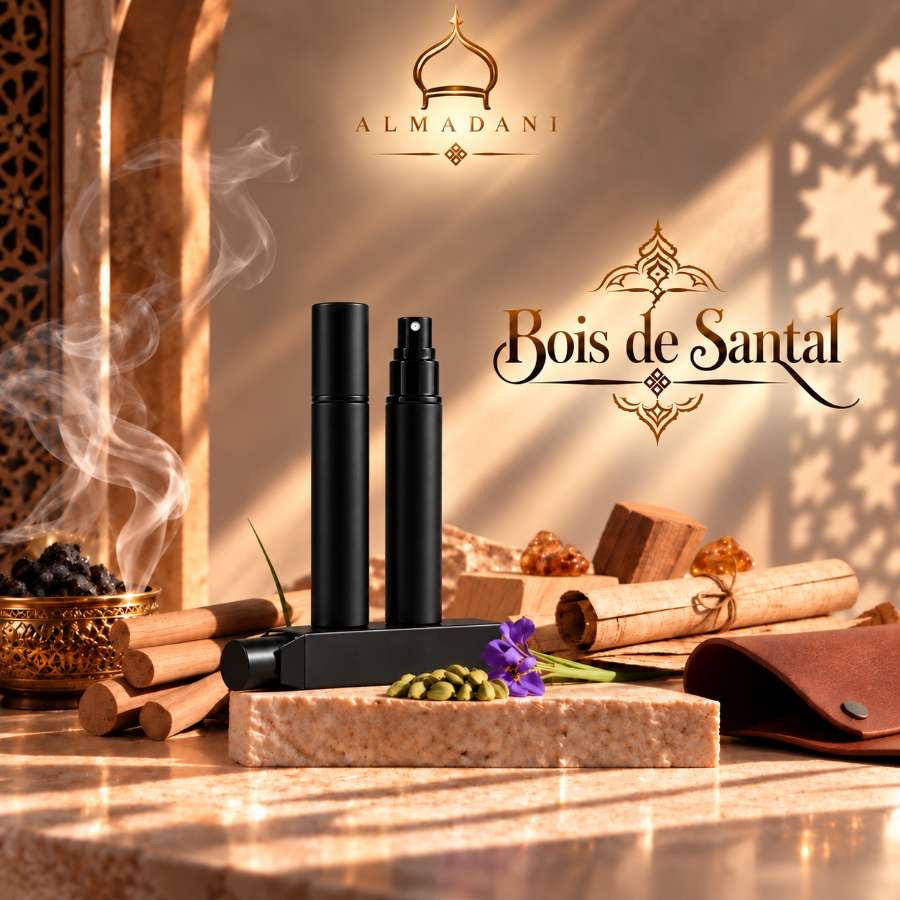 N°14 – Bois de Santal – Extrait de Parfum 15 ml | Flacon Noir