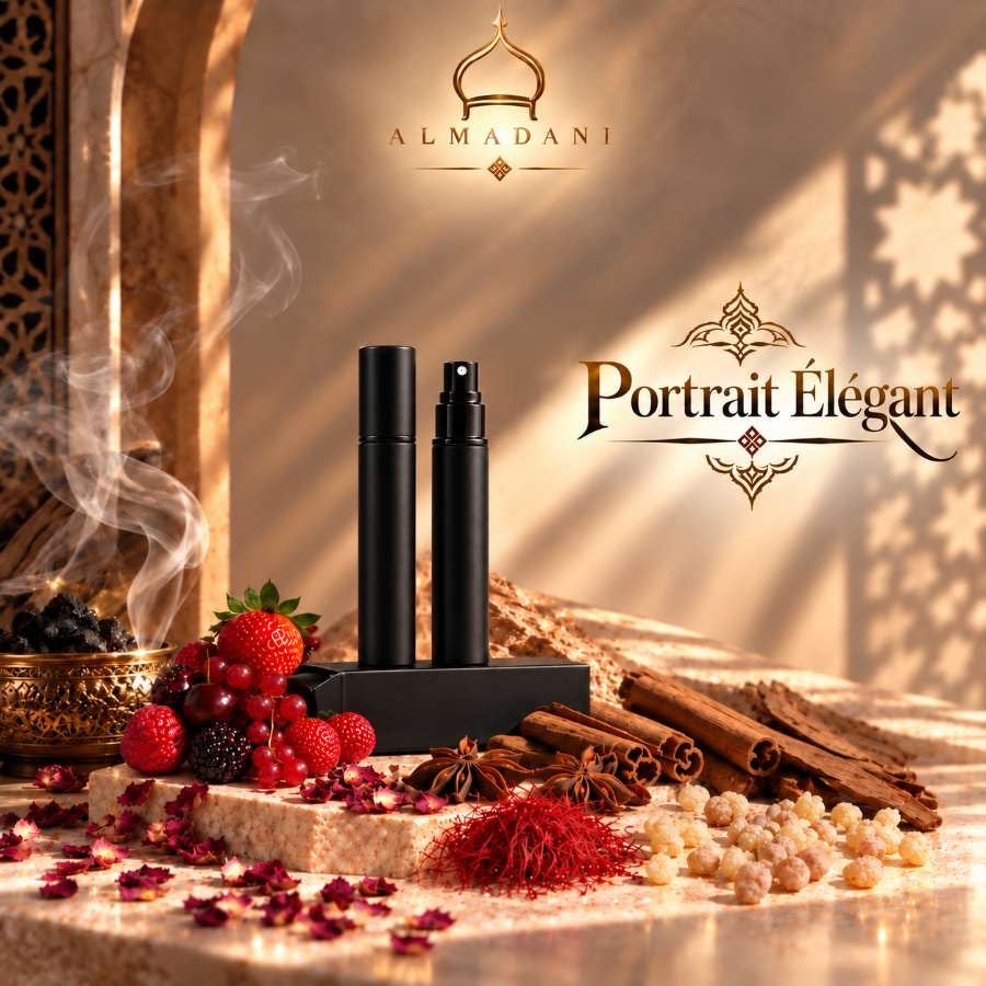 N°24 – Portrait Élégant – Extrait de Parfum 15 ml | Flacon Noir
