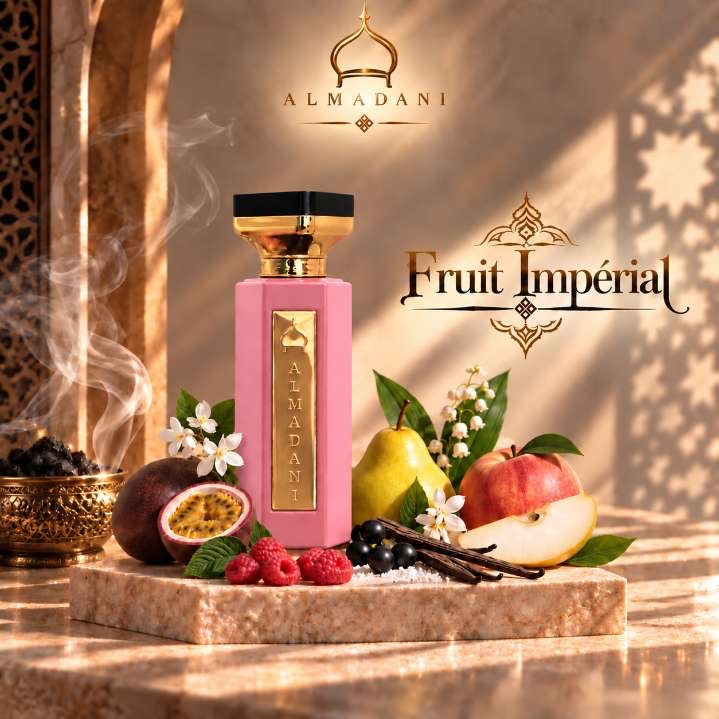 N°12 – Fruit Impérial Femme – Extrait de Parfum 50 ml | Flacon Rose