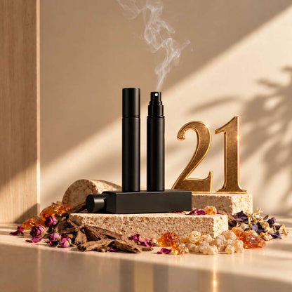 N°21 – Sultan d'Ispahan – Extrait de Parfum 15 ml | Flacon Noir
