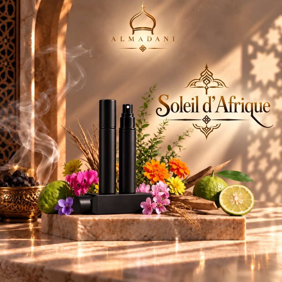 N°06 – Soleil d'Afrique – Extrait de Parfum 15 ml | Flacon Noir