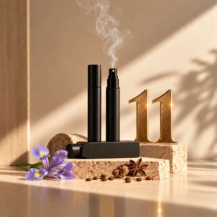 N°11 – Men Intense – Extrait de Parfum 15 ml | Flacon Noir