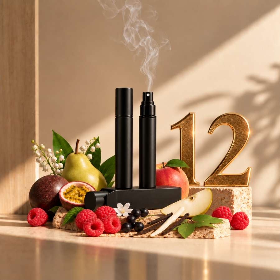N°12 – Fruit Impérial – Extrait de Parfum 15 ml | Flacon Noir
