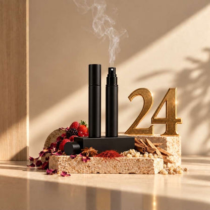N°24 – Portrait Élégant – Extrait de Parfum 15 ml | Flacon Noir