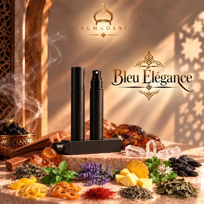 N°27 – Bleu Élégance – Extrait de Parfum 15 ml | Flacon Noir