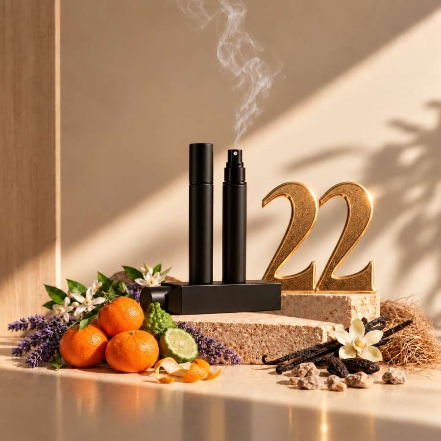 N°22 – Liberté Intense – Extrait de Parfum 15 ml | Flacon Noir
