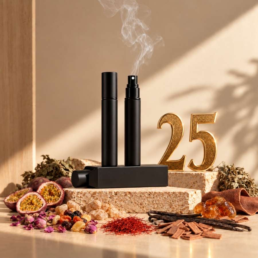 N°25 – Oud Exotique – Extrait de Parfum 15 ml | Flacon Noir