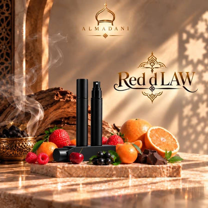 N°08 – Red D. Law – Extrait de Parfum 15 ml | Flacon Noir